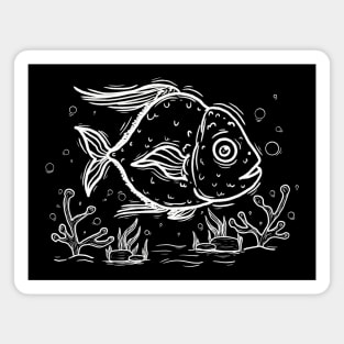 Fish lover gift idea Magnet